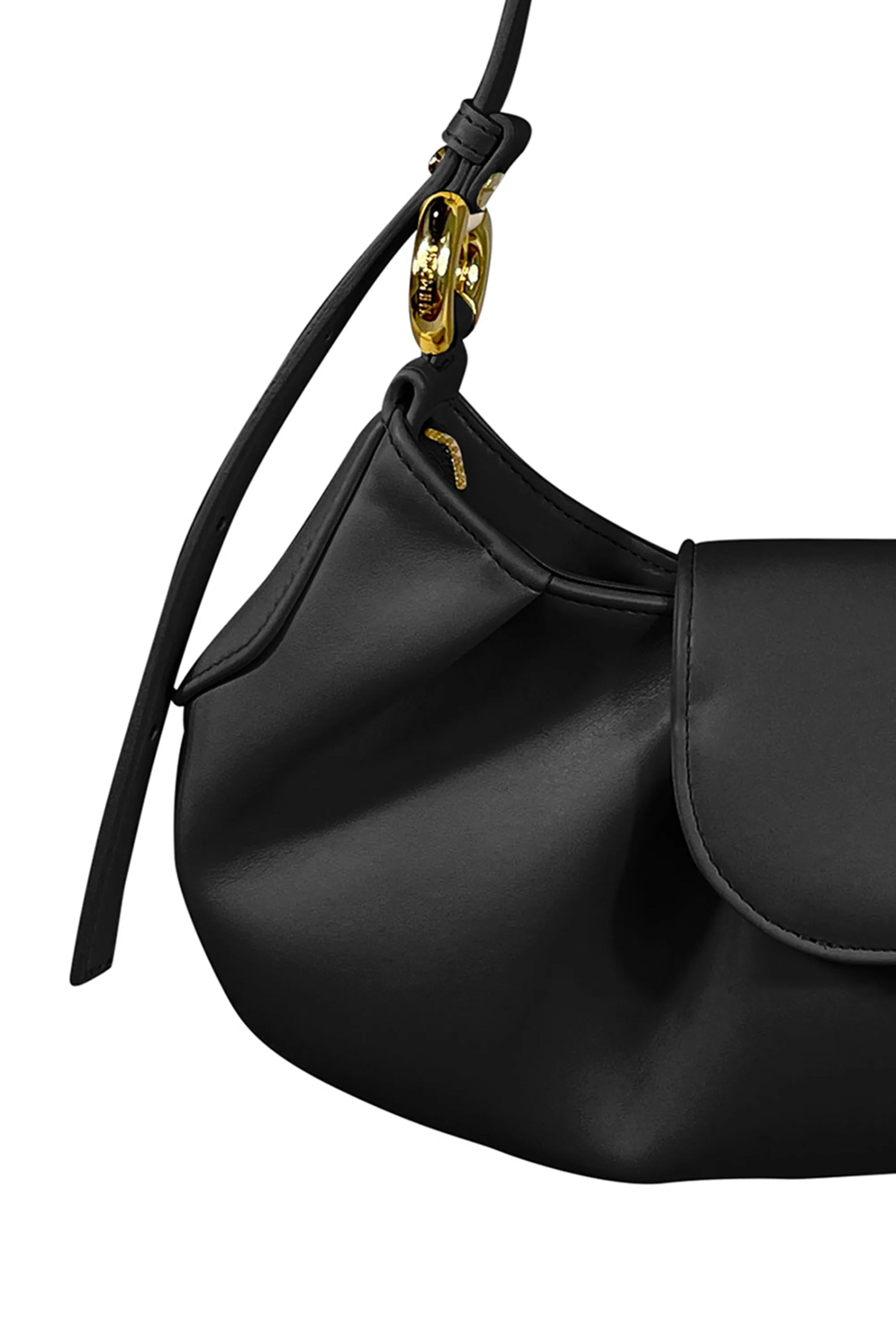 Mimesi Vegan Shoulder Bag in Black