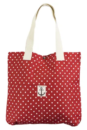 Mrs. Tote Shoulder bag Cotton Canvas Printed with Two front Pocket