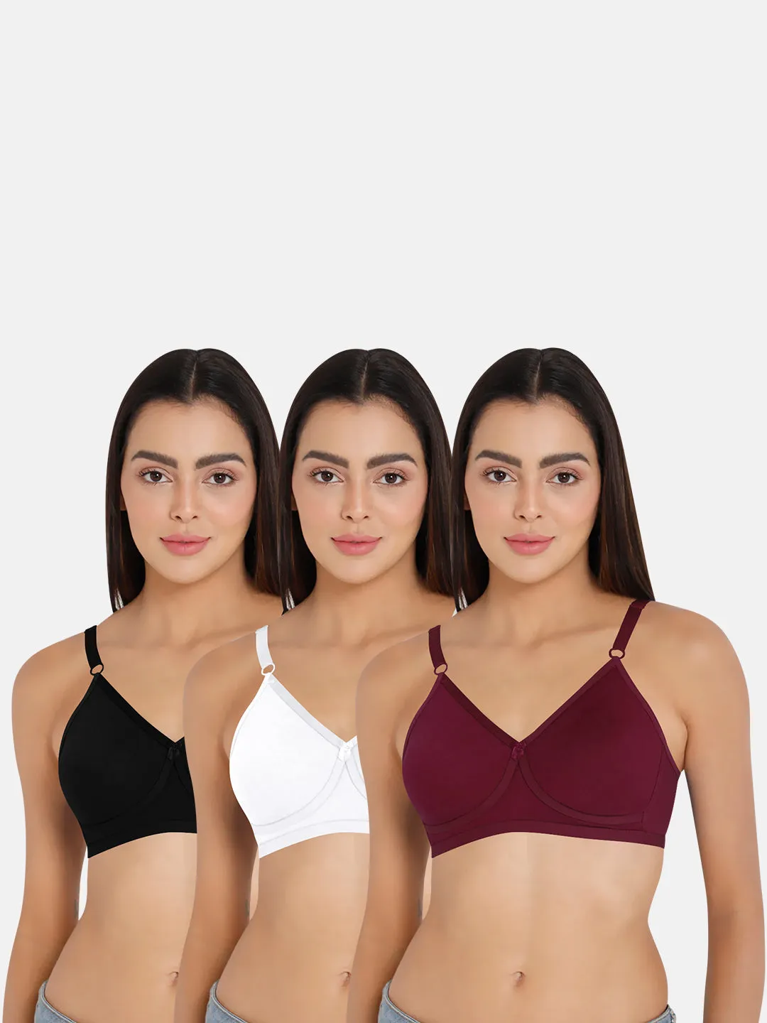 Naidu Hall Knitwear-Bra Special Combo Pack - Classi - C45