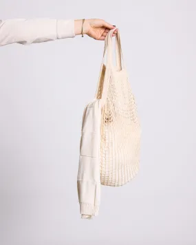 NET BAG TURTLE BAG EXTRA LARGE NATURAL