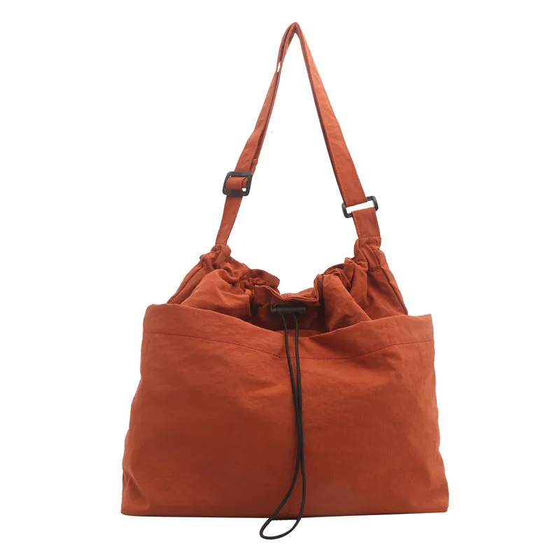 Nylon Shoulder Tote Bag