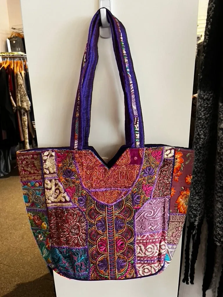 One of a Kind Tapestry Shoulder Bag (Only 1 Left!)