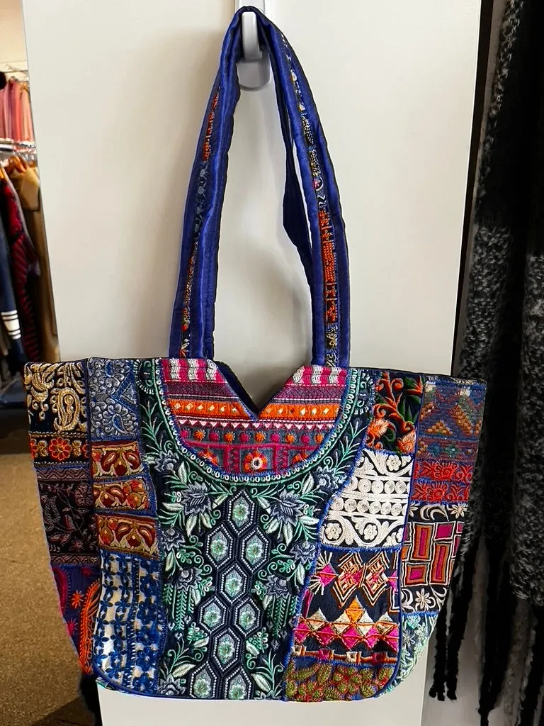 One of a Kind Tapestry Shoulder Bag (Only 1 Left!)