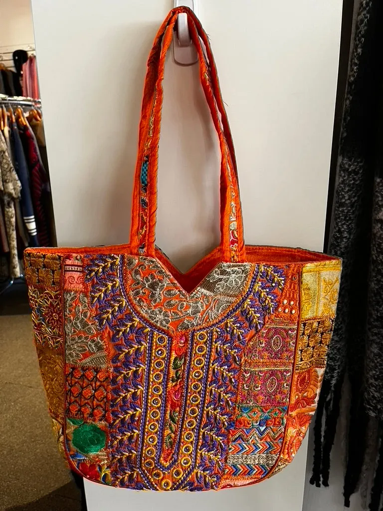 One of a Kind Tapestry Shoulder Bag (Only 1 Left!)