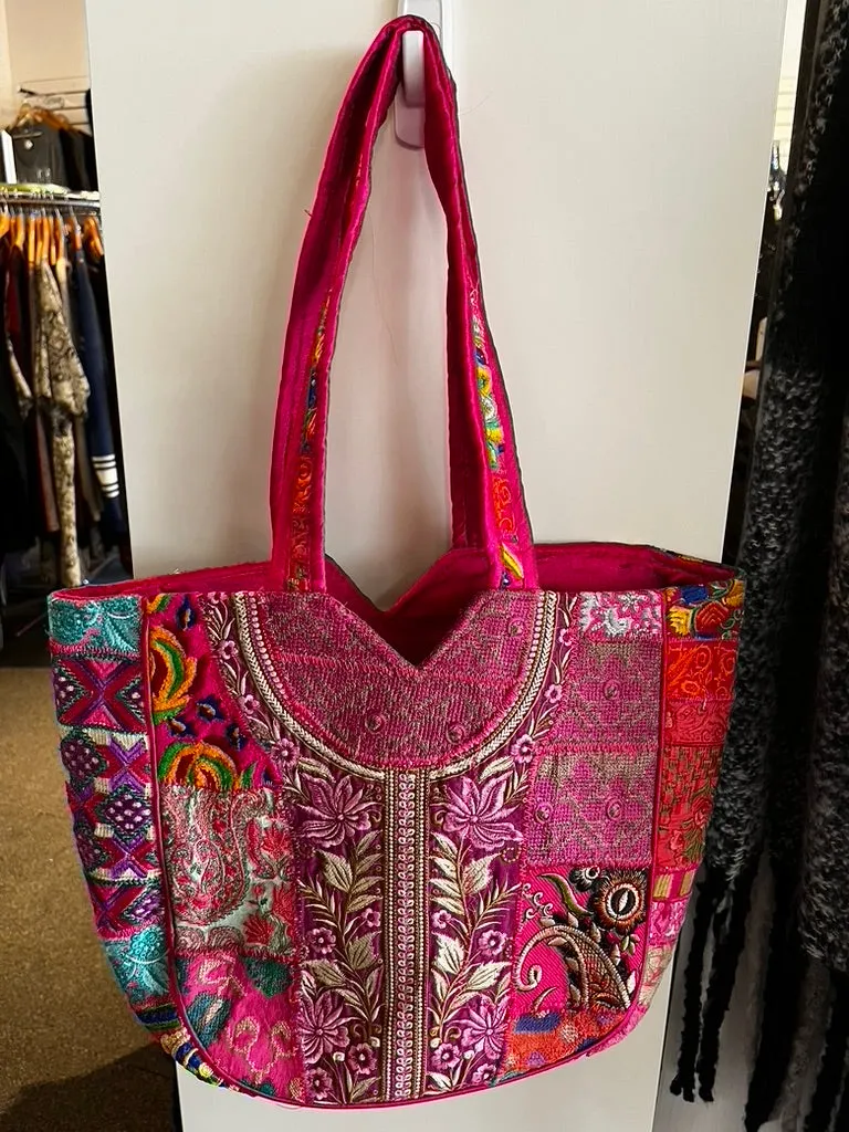 One of a Kind Tapestry Shoulder Bag (Only 1 Left!)