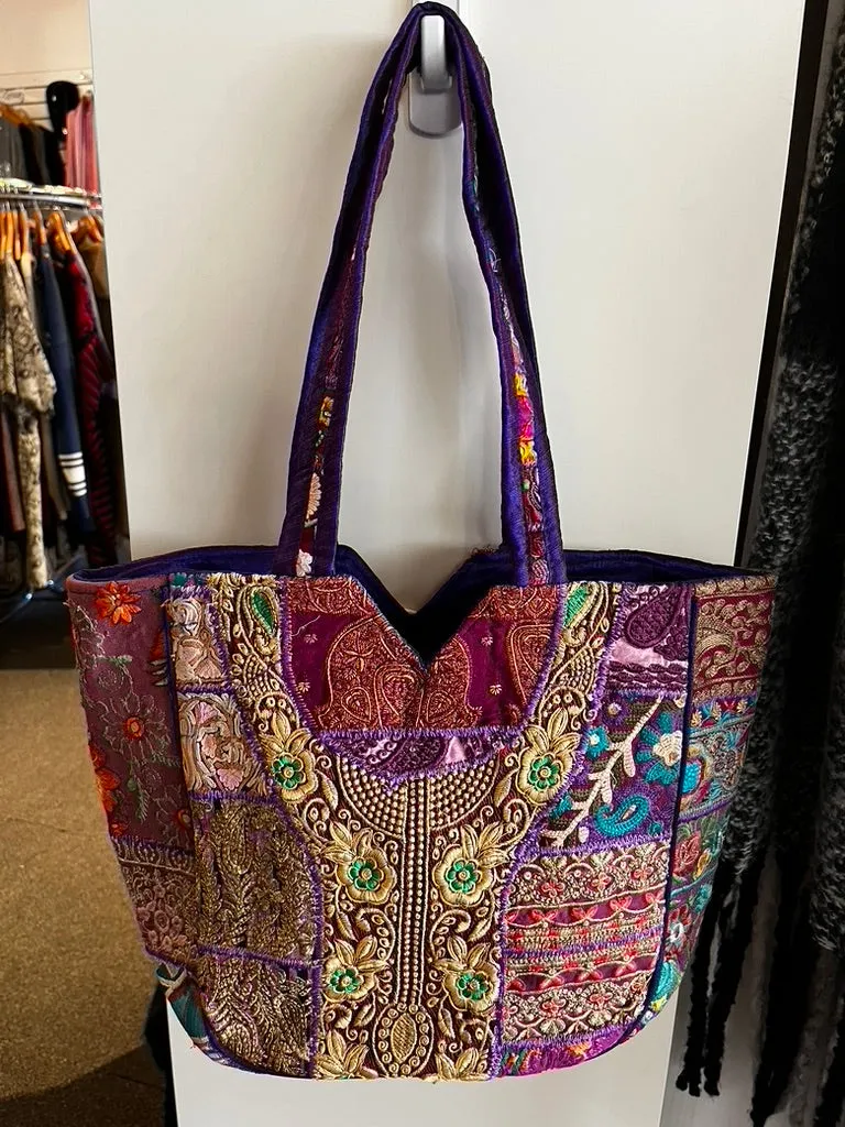 One of a Kind Tapestry Shoulder Bag (Only 1 Left!)