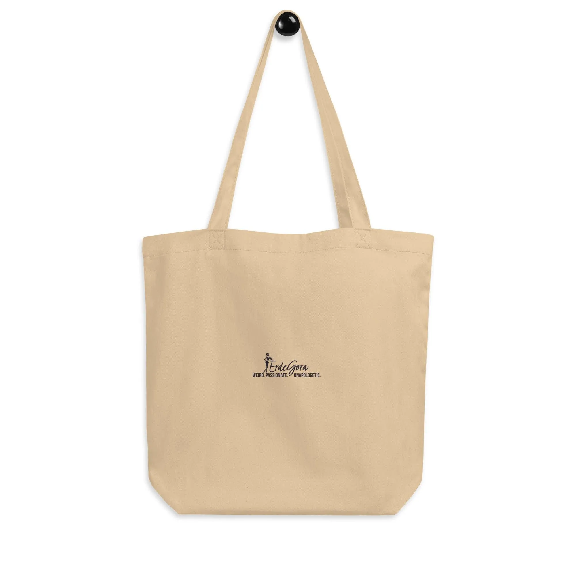 Oyster Eco Tote Bag Ink Pug Hugs