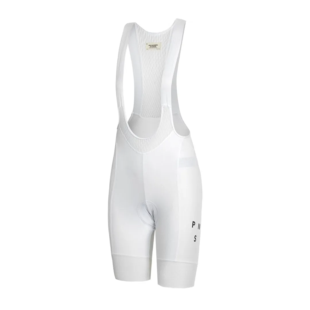 PAS NORMAL STUDIOS Mechanism Women Bib Shorts SS23 - White