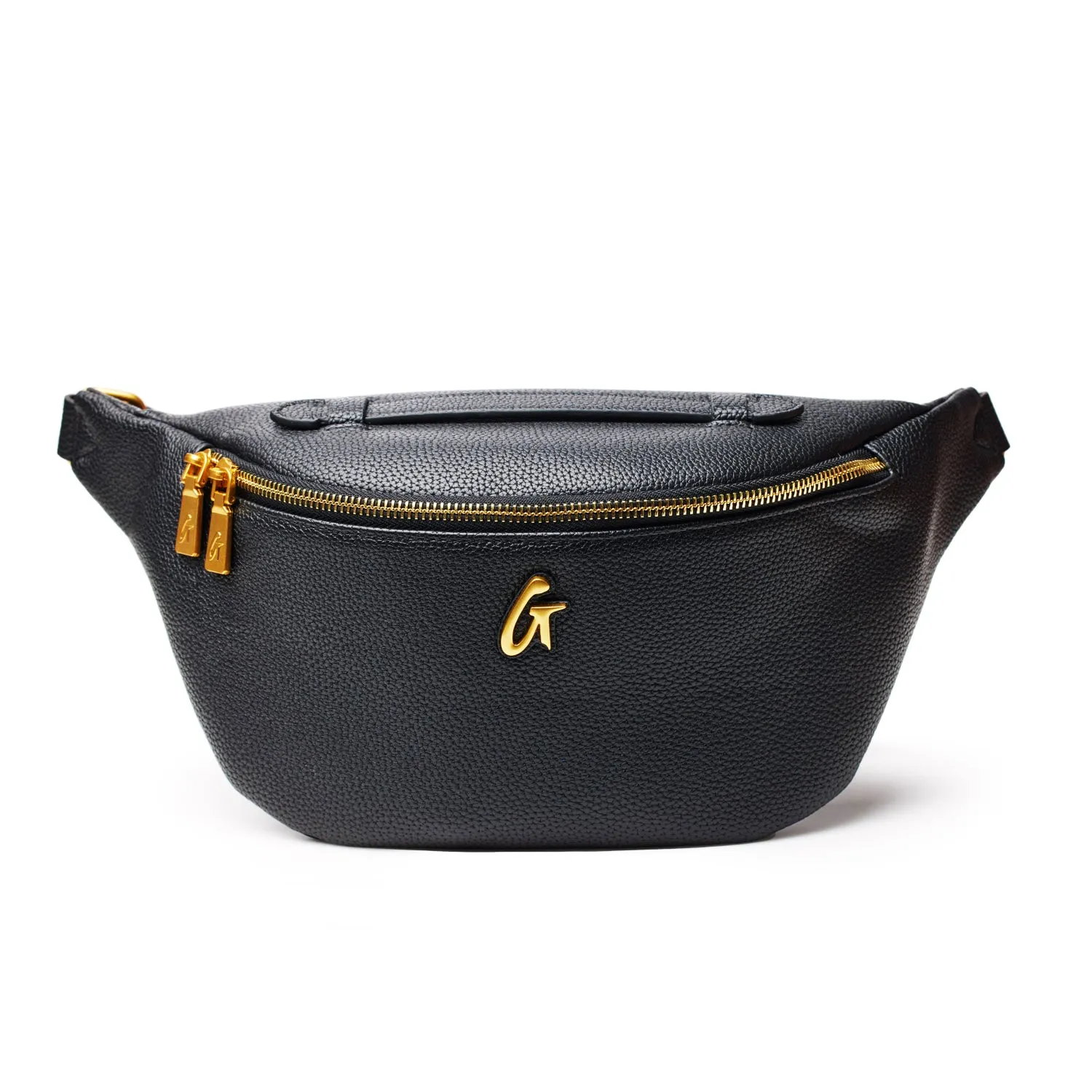 PEBBLE FANNY PACK - BLACK