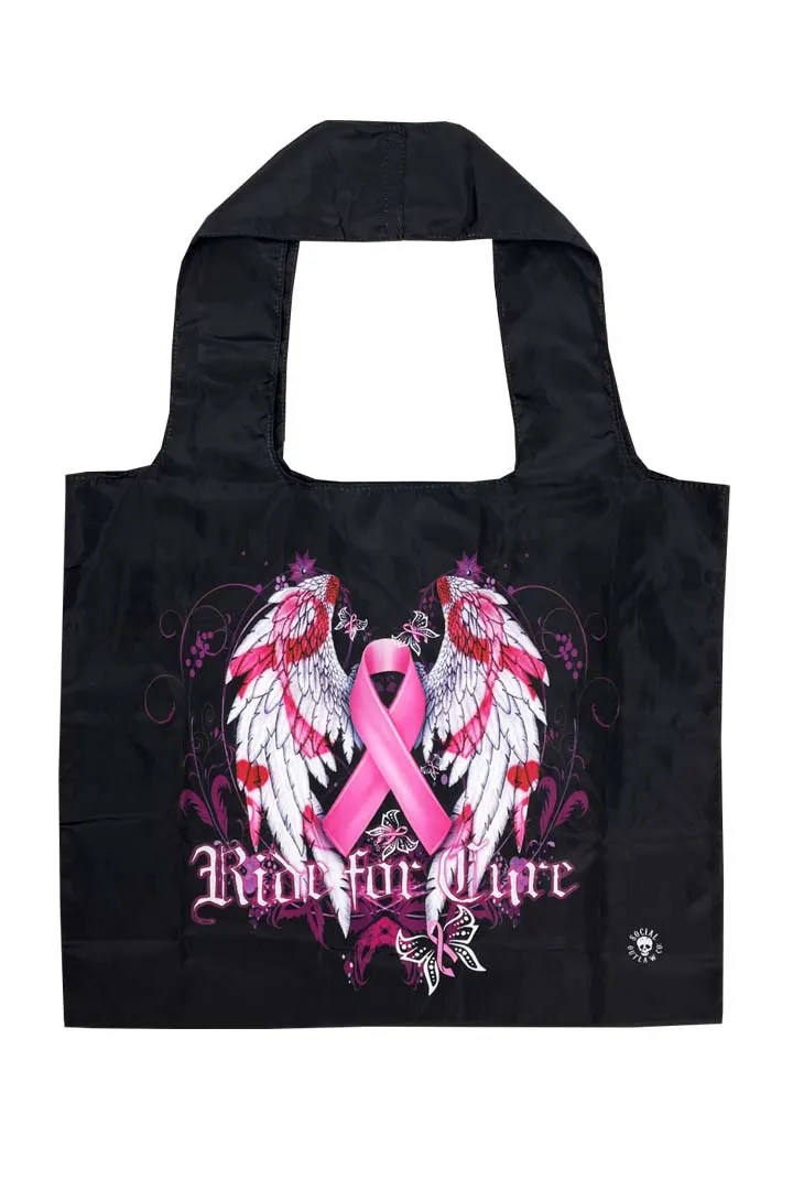 Pink Ribbon, RIDE FOR CURE Recycle Bag