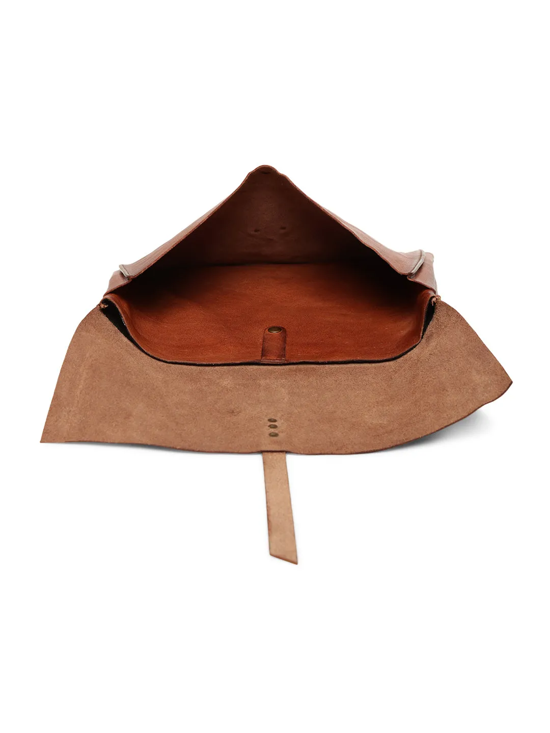 PinnacleHide Cognac Leather Laptop Sleeves