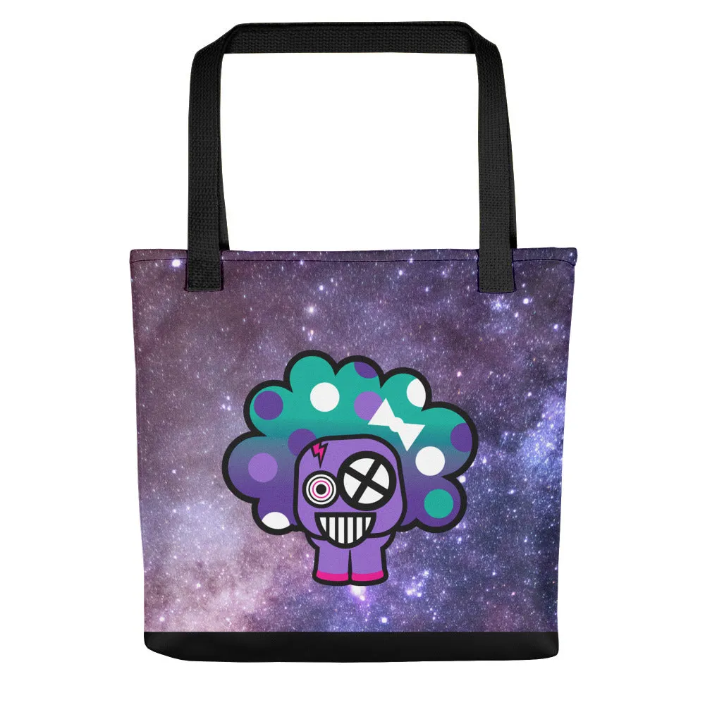 Polka Puff Galaxy Tote bag