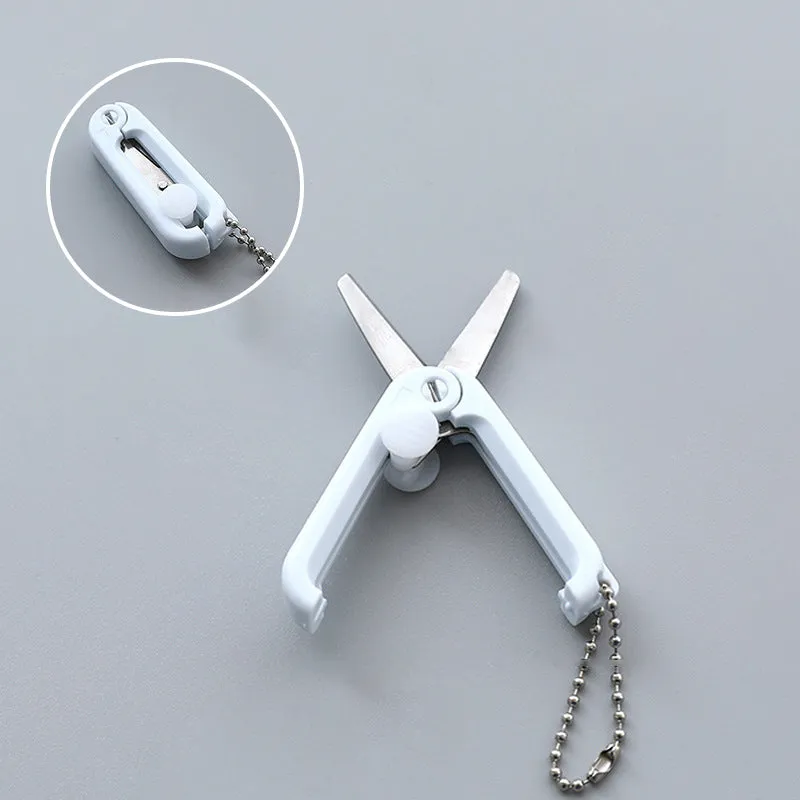 Portable folding scissors - compact and safe