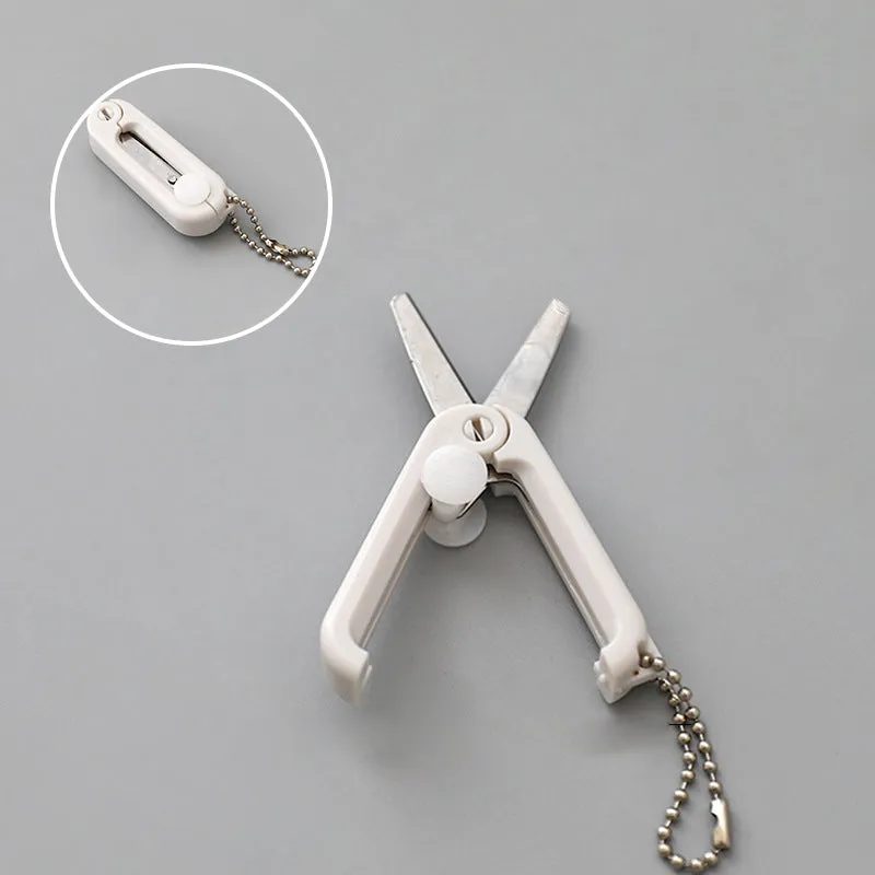 Portable folding scissors - compact and safe