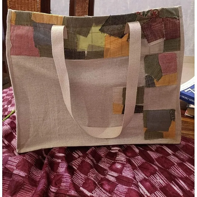 Recycled  Khadi  Cotton Bag