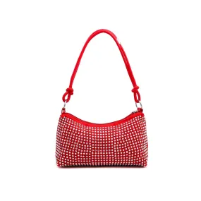 Red Formal Shoulder Bag P36116