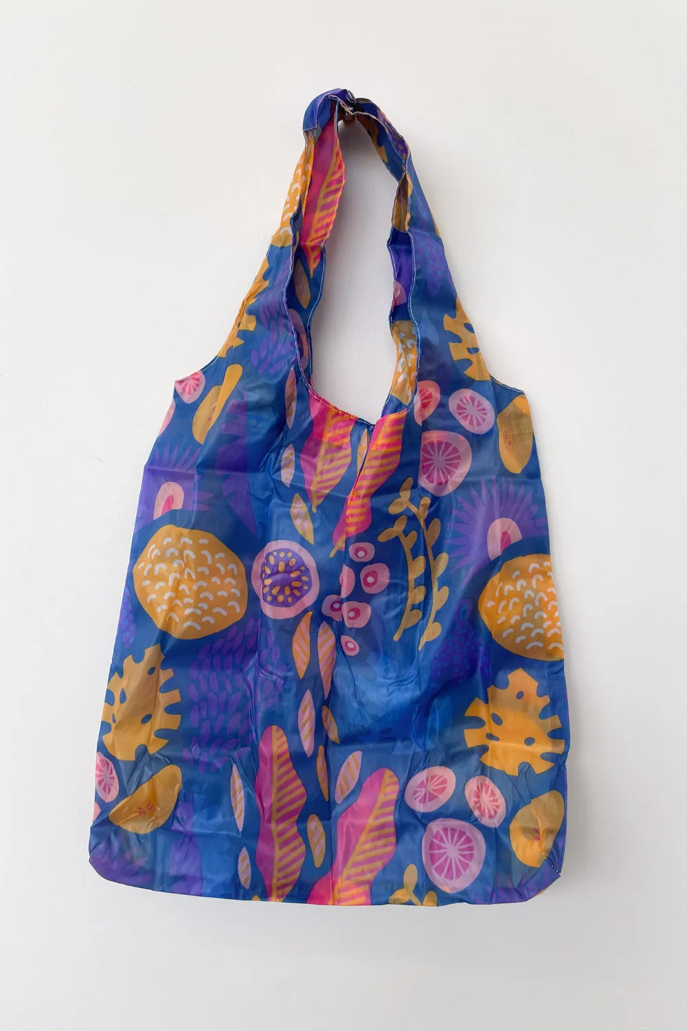 Reusable Shopping Bag - Coral Bloom