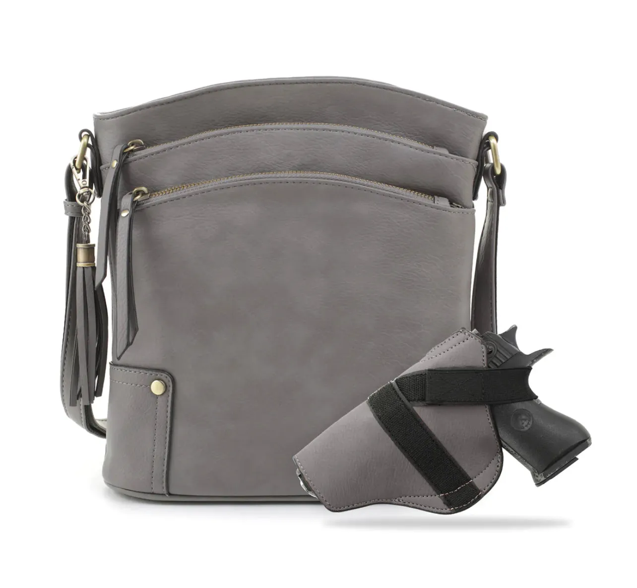 Robin Concealed Carry Lock & Key Crossbody Purse