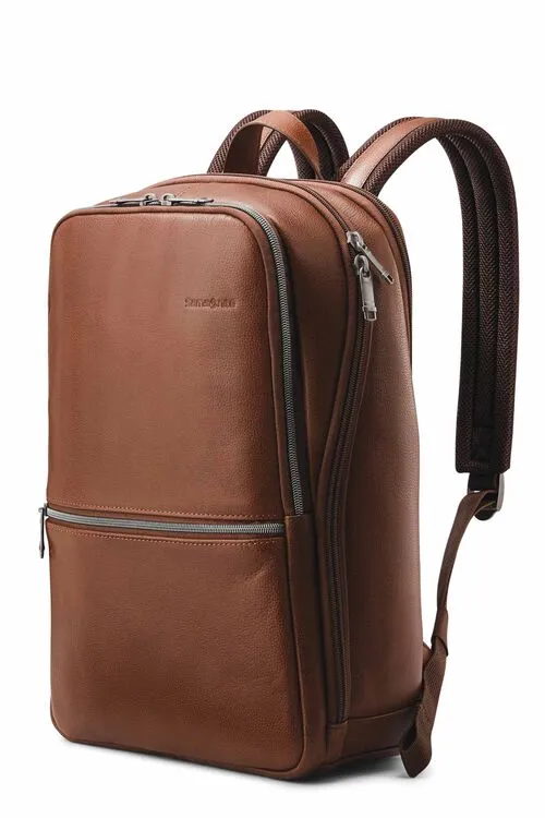 Samsonite - Classic Leather Slim Backpack