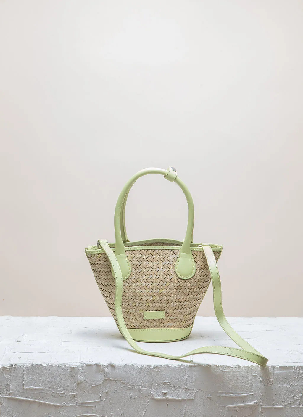 SANDHI Mini Mellow Green Twill Shoulder bag