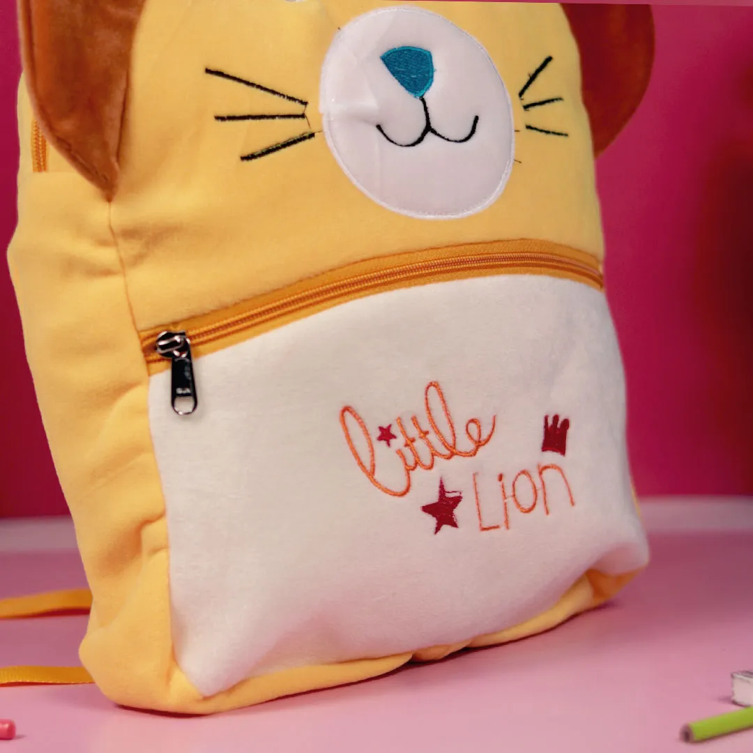 School Bag For Kids |  Yellow Lion