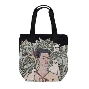 Self Portrait Tapestry Tote Bag