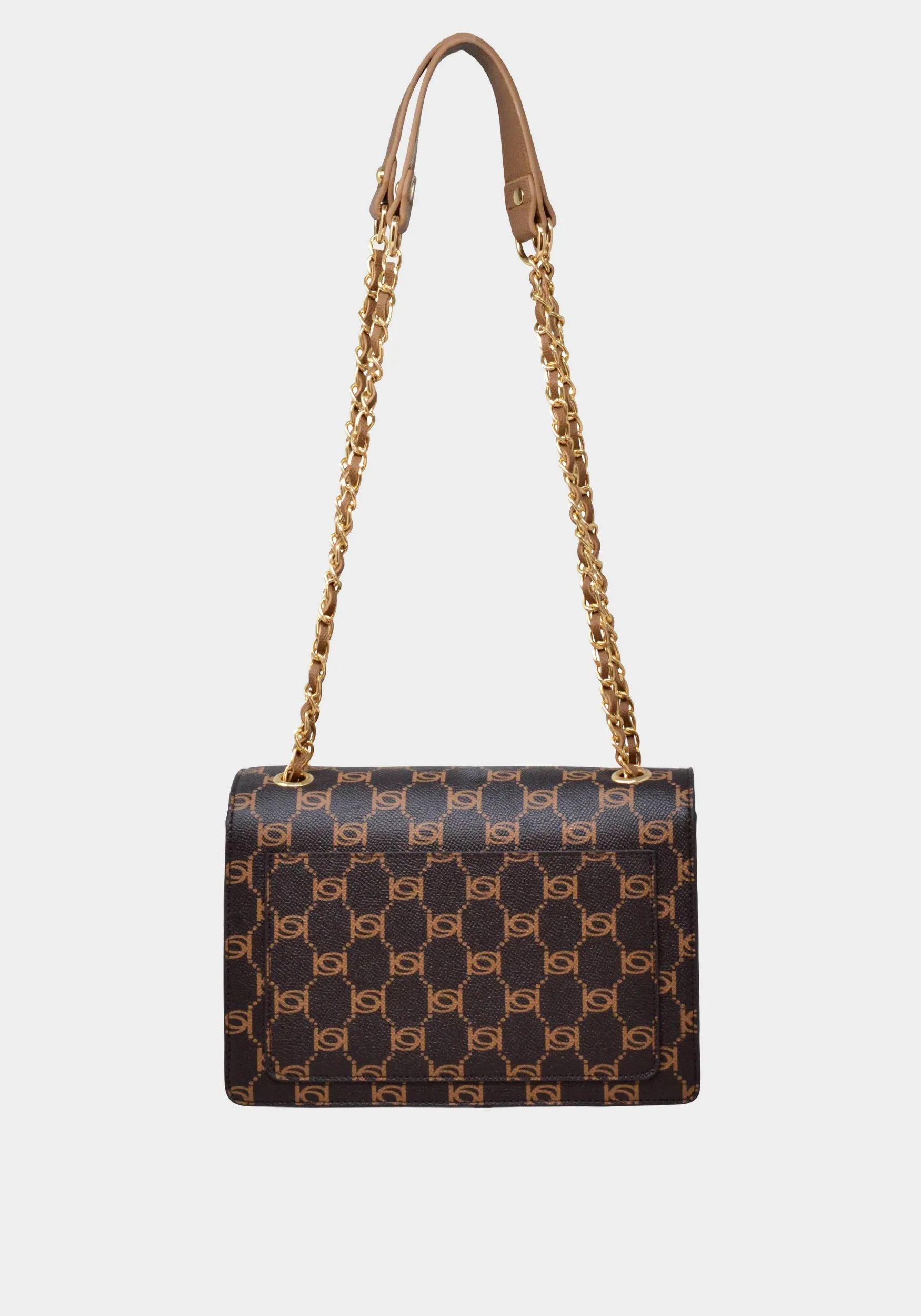 Serena Monogram Shoulder Bag