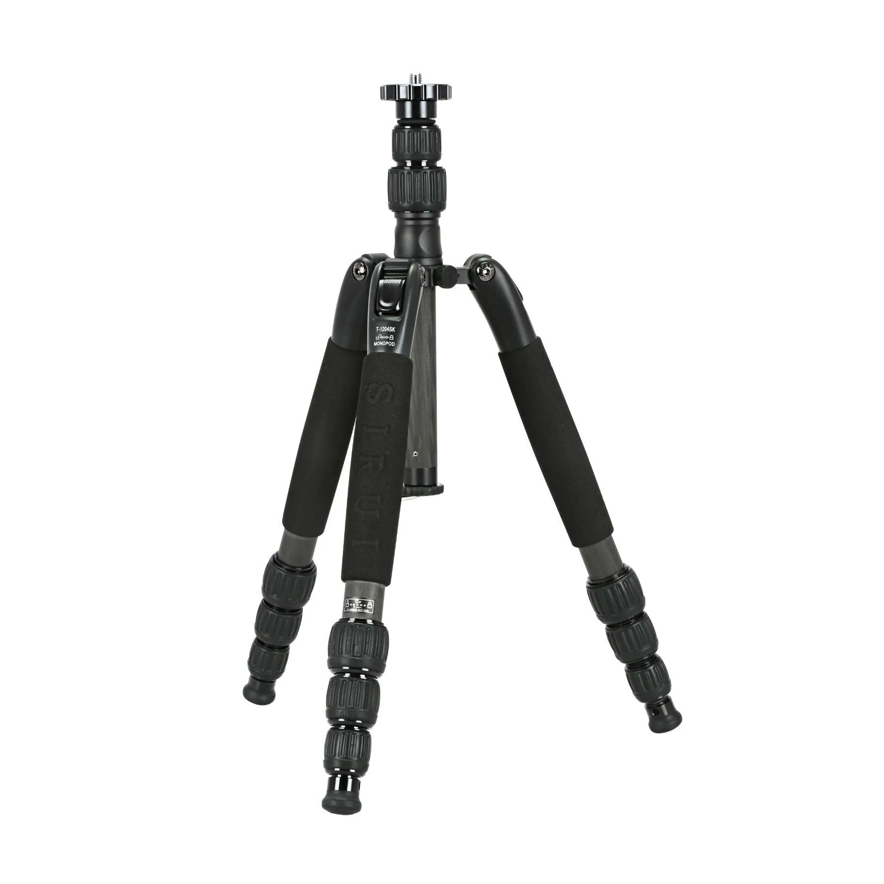 Sirui T-1204SK 4-Section Carbon Fiber Tripod with Integrated Monopod