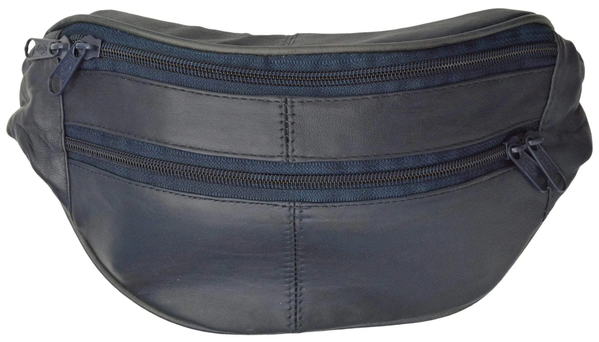 Slim Design Leather Fanny Packs Many Colors 7310 (C)