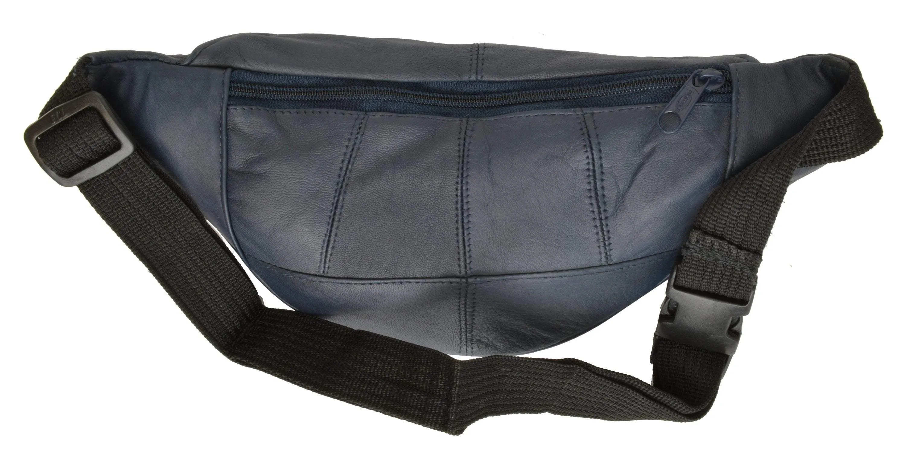 Slim Genuine Leather Waist Pouch Fanny Pack Multiple Colors