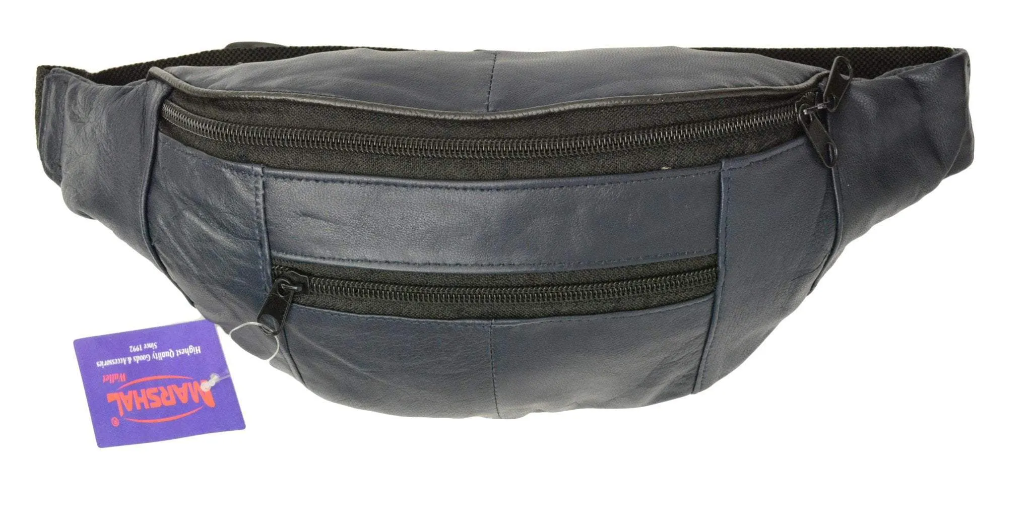 Slim Leather Fanny Pack