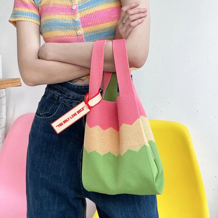 Soft Girl Aesthetic Mini School Bag