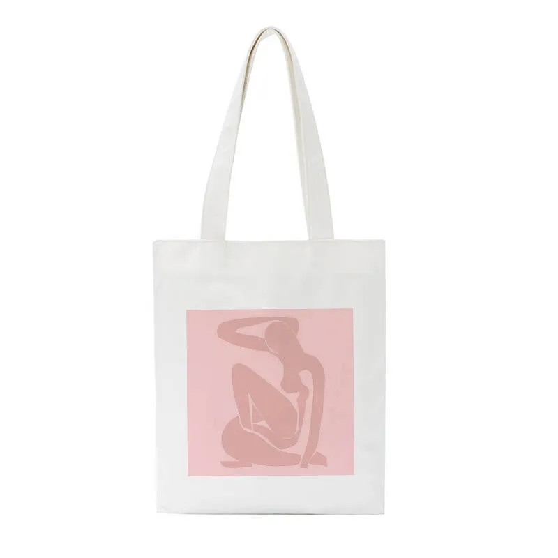 Sohiwoo Indie Aesthetic Shopping Bag Matisse Print