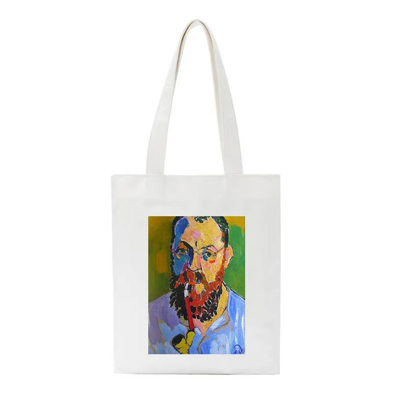 Sohiwoo Indie Aesthetic Shopping Bag Matisse Print