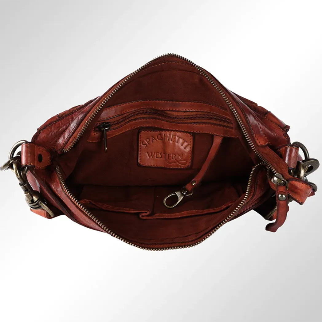 Spaghetti Western Red "Lyla" Purse