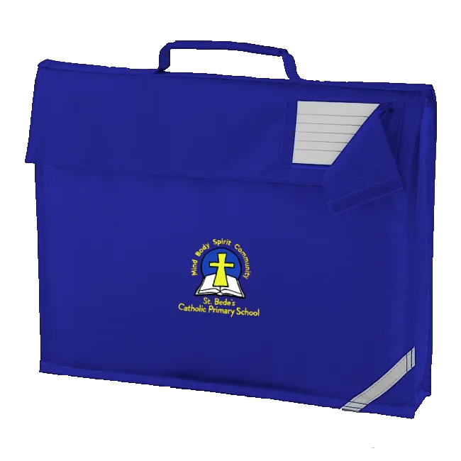 St Bede's Catholic Primary School - Washington Royal Blue Book Bag