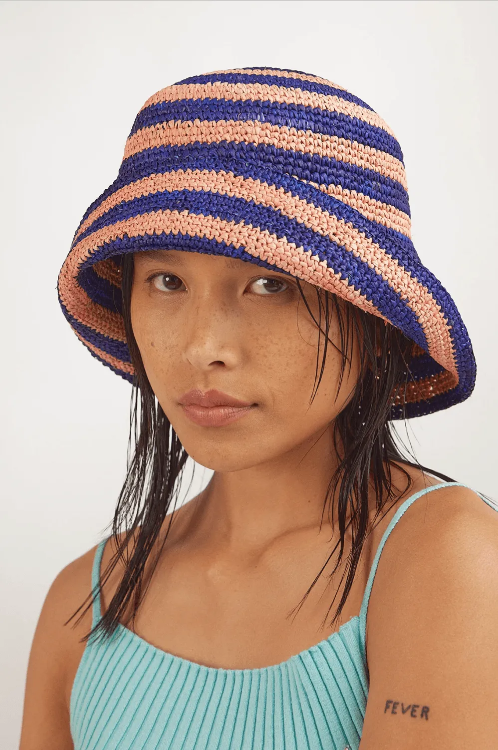 Striped Opia Hat