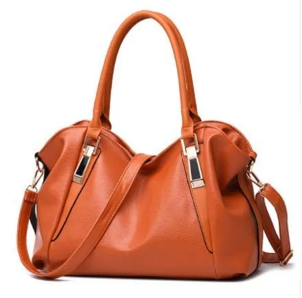 Stylish Faux Leather Shoulder Bag