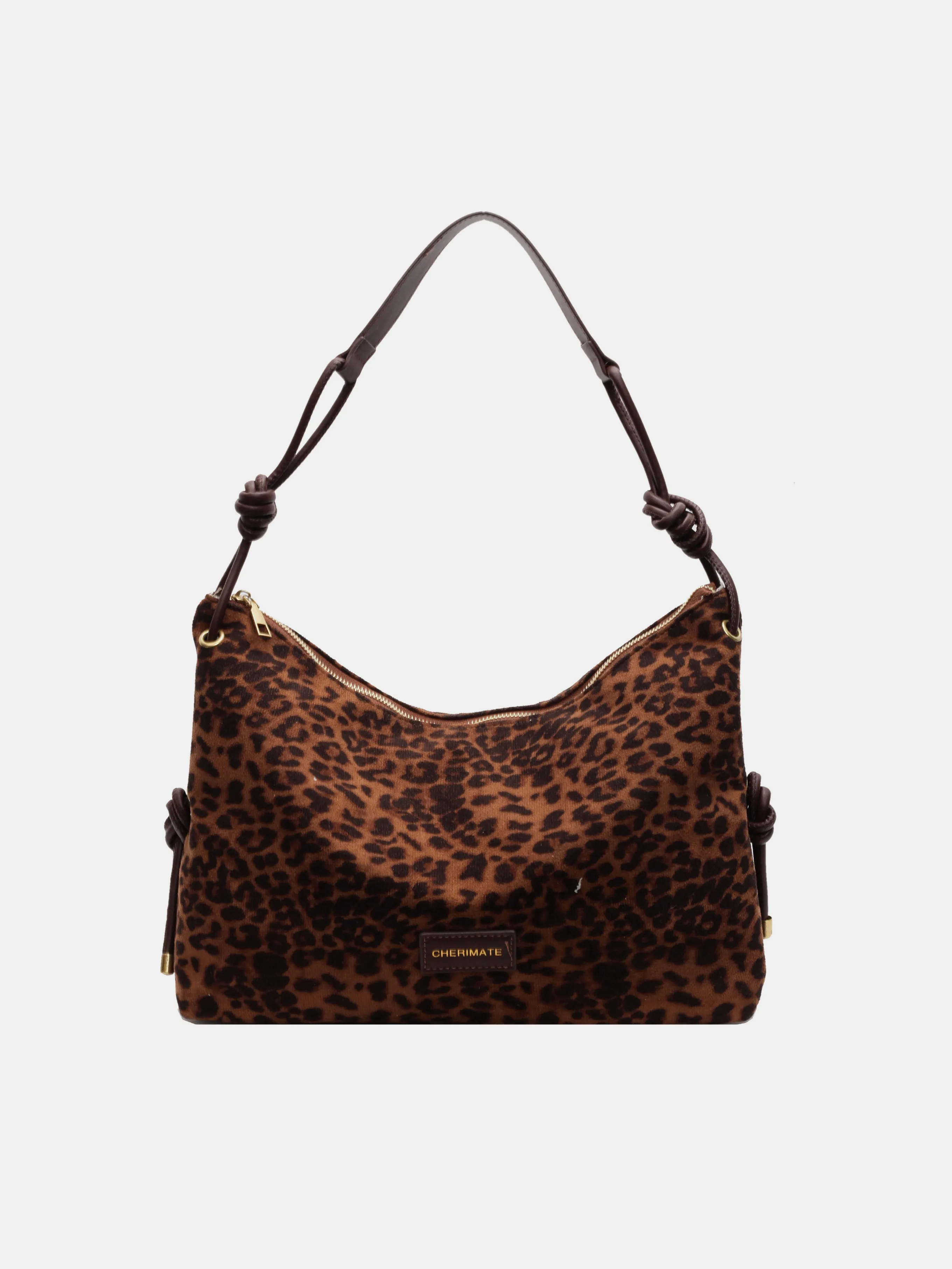 Suede Large Shoulder Bag