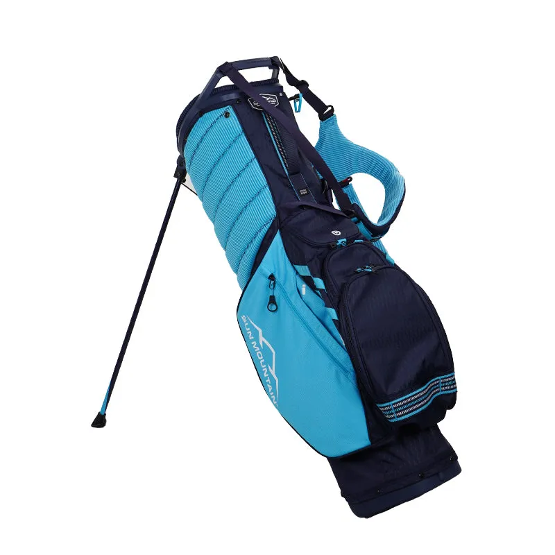 SUN MOUNTAIN 8.5" Mid-Stripe 14-Way Stand Bag (Navy/River)