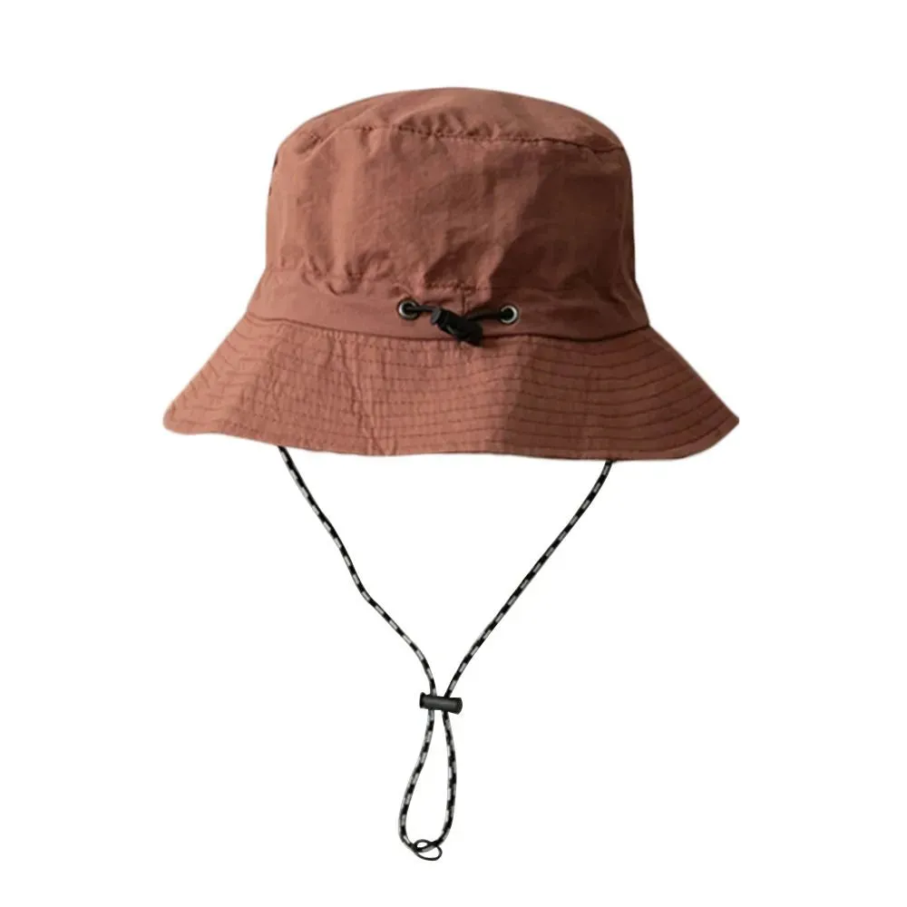 Sun Protection Waterproof Bucket Hat Summer Camping Hiking Cap Anti-UV Sun Hat Mountaineering Caps Panama Hat