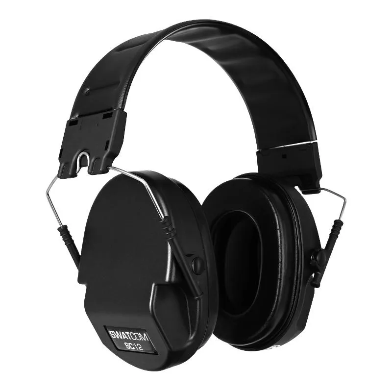 SWATCOM SILENTA Mil II Passive Ear Defenders - Black