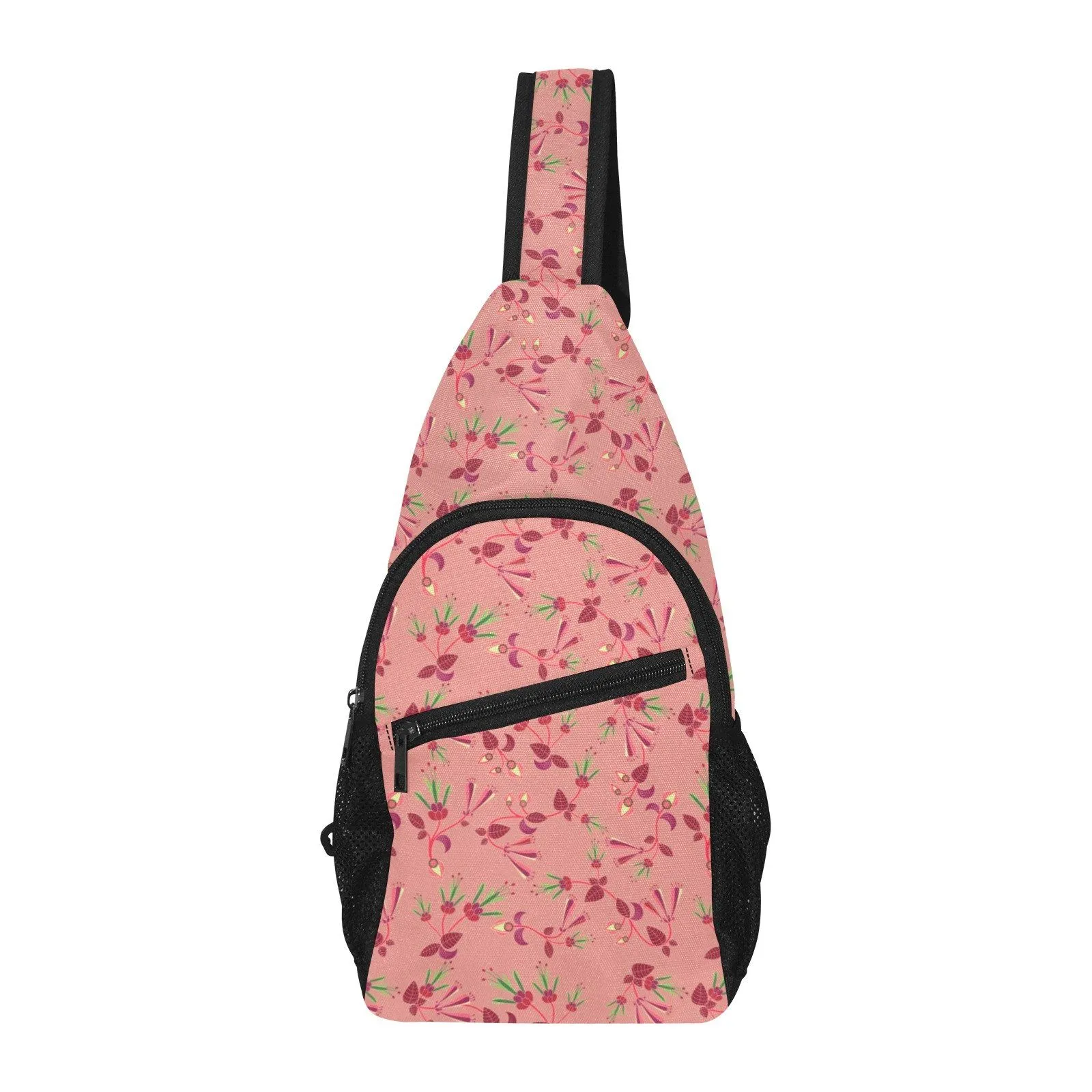 Swift Floral Peach Rouge Remix Chest Bag