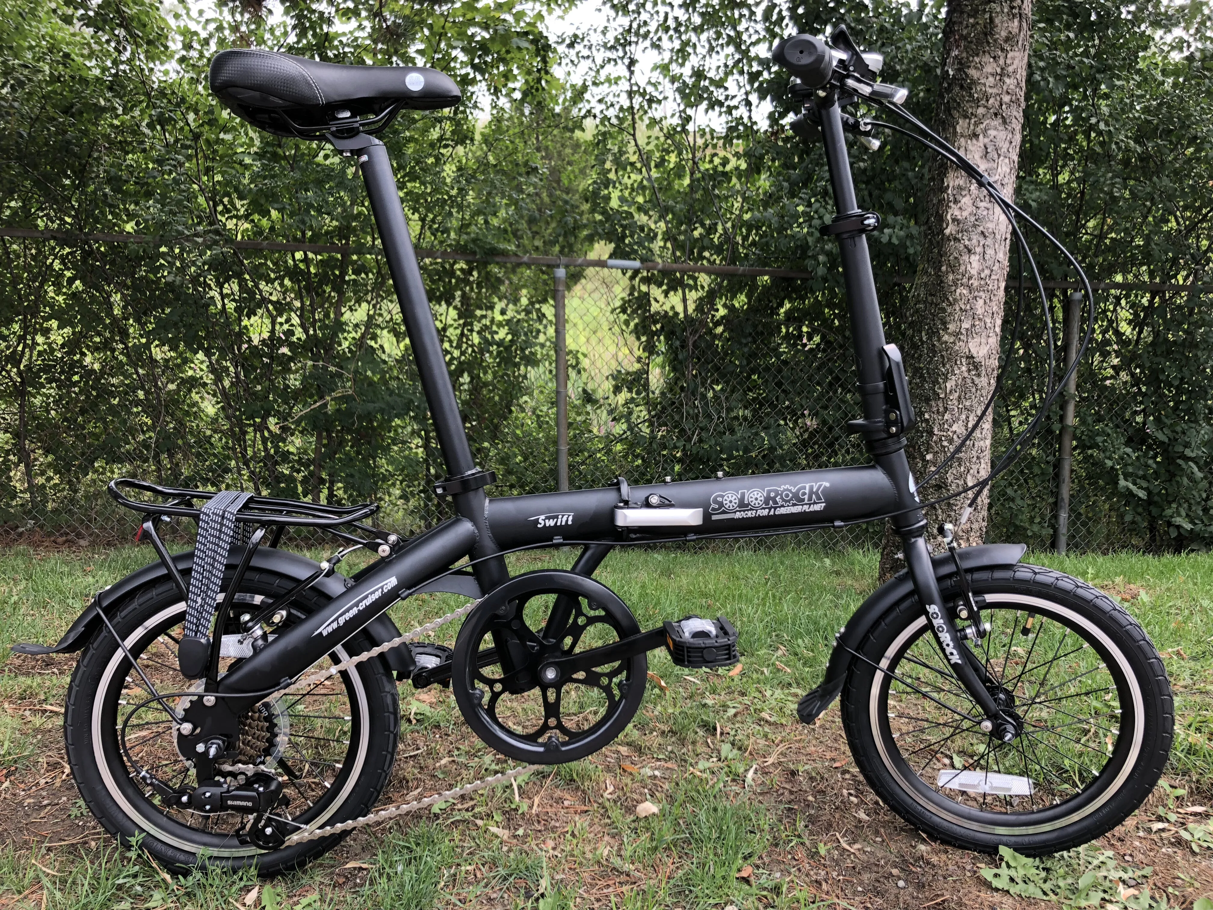 Swift - SOLOROCK 16" 7 Speed Upgraded Steel Folding Bike