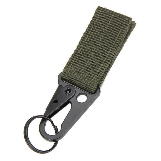 Tactical Nylon EDC Belt / Molle Utility Hanger Clip