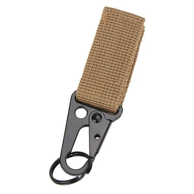 Tactical Nylon EDC Belt / Molle Utility Hanger Clip