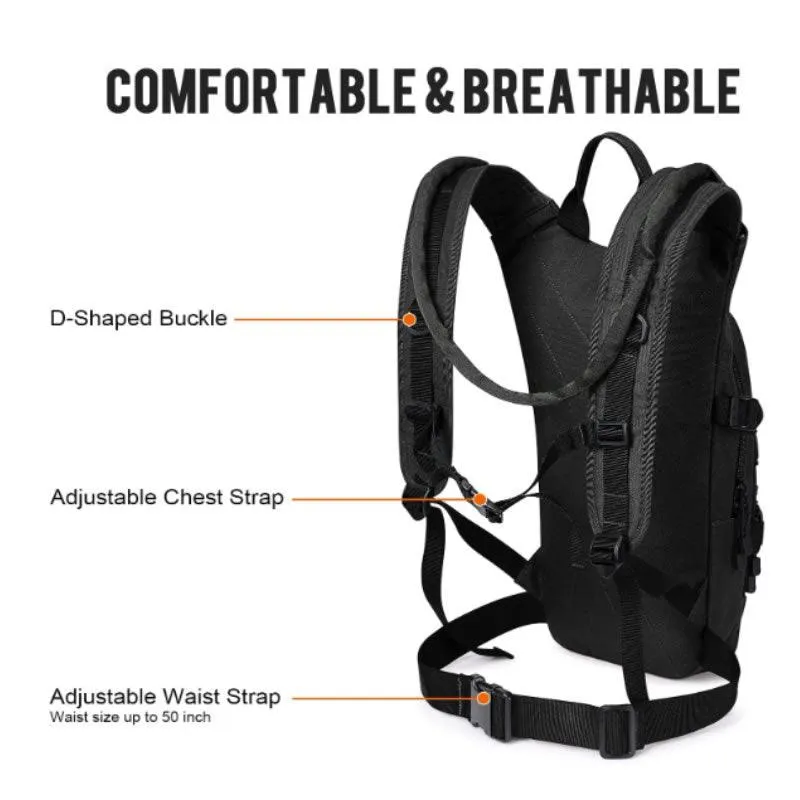 Tactical Water Backpack CF-44 BLACK