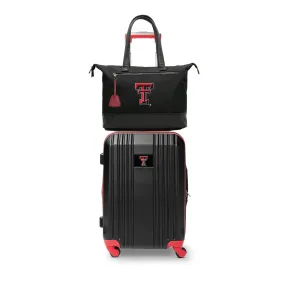 Texas Tech Red Raiders Premium Laptop Tote Bag and Luggage Set