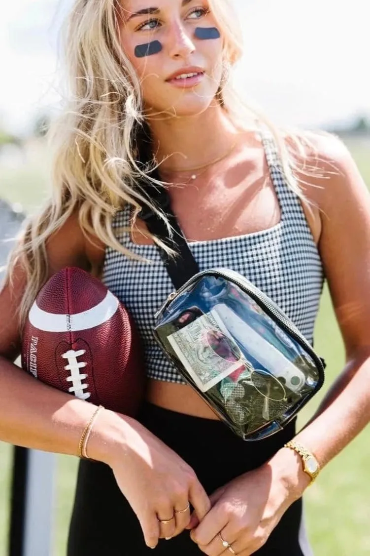 TG10436 Raya Game Day Clear Fanny Pack