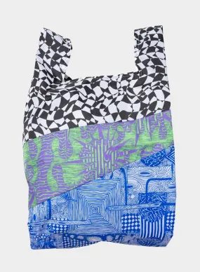 The New Shopping Bag Terrazzo Taselaar Blue Large